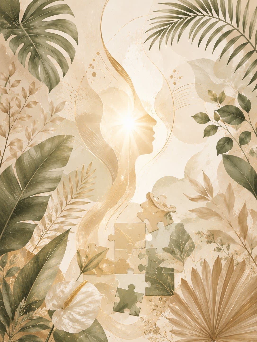 Theta Healing Illustration